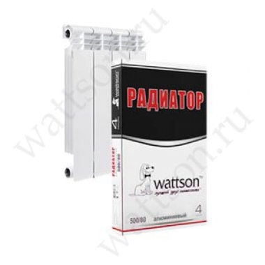 Радиаторы WATTSON Радиатор LUX 80/350 10 секц цена, купить в Йошкар-Оле